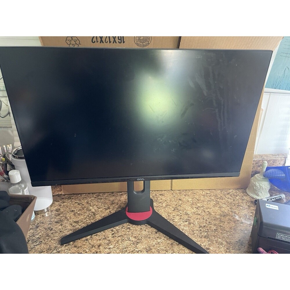 Onn 24" FHD Gaming Monitor 165Hz 1ms AS-IS UNTESTED FOR PARTS (100027813)  Item